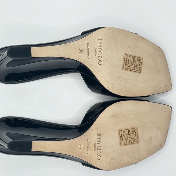 JIMMY CHOO
Brien 85 Womens Patent Leather
Ankle Strap Wedge Sandals
EU 36 - Picture 7 of 10